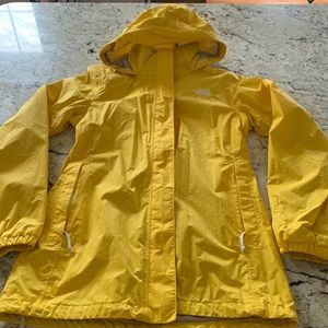 Womens Small North Face Rain Jacket .